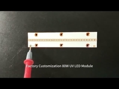 Modulo LED UV de fábrica Luz de cura de 80W para módulo de splicing sem costura LED SMD