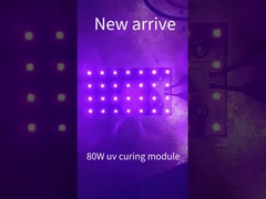Modulo LED UV 80W chip LED para Sistema de Impressão LED UV