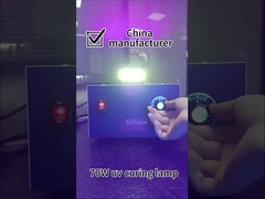 Lâmpada de cura UV de 70W Lâmpada de cura UV de 365nm 395nm para adesivo portátil de cura UV led